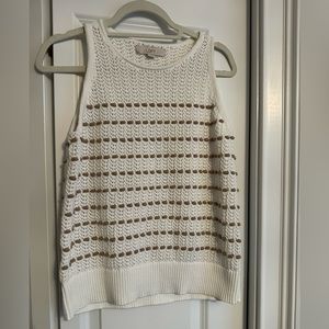 [LOFT] Cotton Sweater Knit Tank